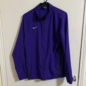 EUC Nike men’s Purple Athletic Track Jacket